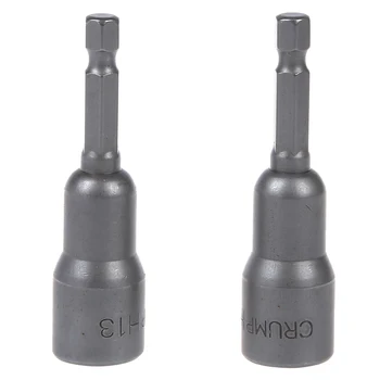 MYLB-2Pcs 1/4 Shank 13mm Hex Socket Spanner Nut Driver Bit 
MYLB-2Pcs 1/4 Shank 13mm Hex Socket Spanner Nut Driver Bit