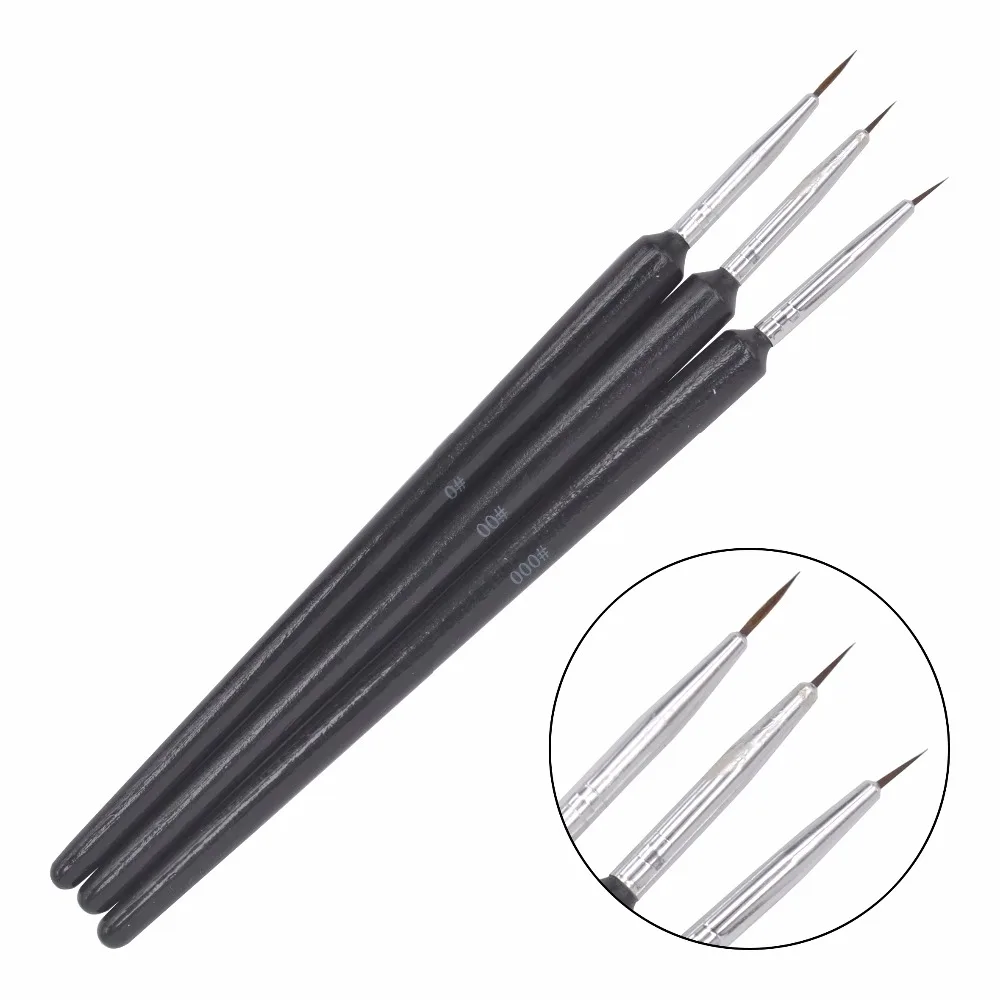 ZKO 3PCS/1Set Kolinsky Acrylic Nail Brush Professional Brushes Nail Tools Fashion Nail Art Brush for Nails 14
ZKO 3PCS/1Set Kolinsky Acrylic Nail Brush Professional Brushes Nail Tools Fashion Nail Art Brush for Nails 14