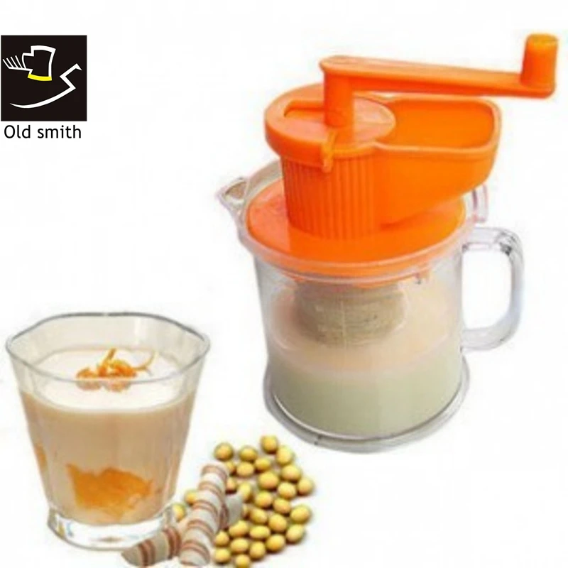 Image Manual Soymilk maker Cup Juicers Machine High Quality Hand Held Manual Bean Soybean Milk Machine Juice Extractor