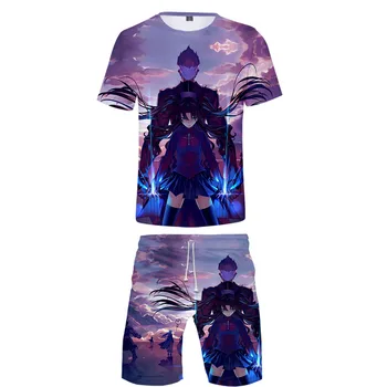 3D Fate/stay night TV animation game Two Pieces Sets Summer Short Sleeve T-shirt+Beach Pants 2019 New Cool Fashion Men's Set
3D Fate/stay night TV animation game Two Pieces Sets Summer Short Sleeve T-shirt+Beach Pants 2019 New Cool Fashion Men's Set