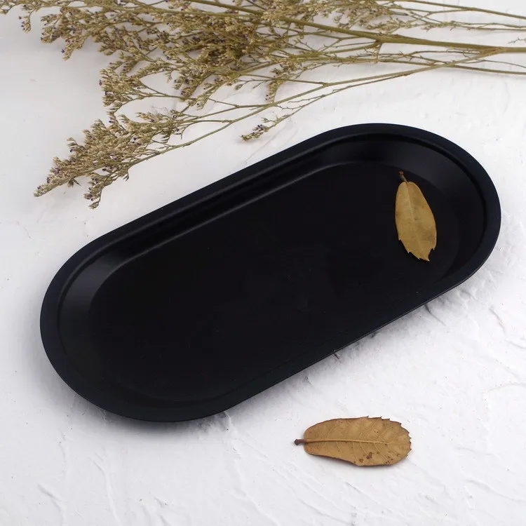 Stainless Steel Storage Trays Black Oval Dotted Fruit Jewelry Display Tray Home Decoration Retro Dessert Plate
Stainless Steel Storage Trays Black Oval Dotted Fruit Jewelry Display Tray Home Decoration Retro Dessert Plate