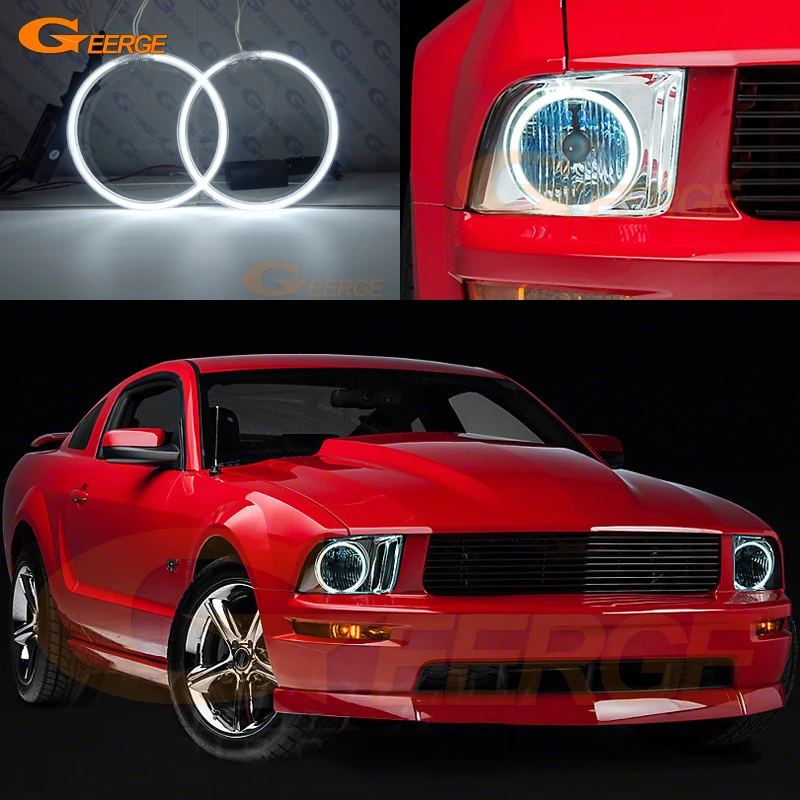 For Ford Mustang 2005 2006 2007 2008 2009 headlight Excellent Ultra bright illumination CCFL Angel Eyes kit Halo Rings
For Ford Mustang 2005 2006 2007 2008 2009 headlight Excellent Ultra bright illumination CCFL Angel Eyes kit Halo Rings
