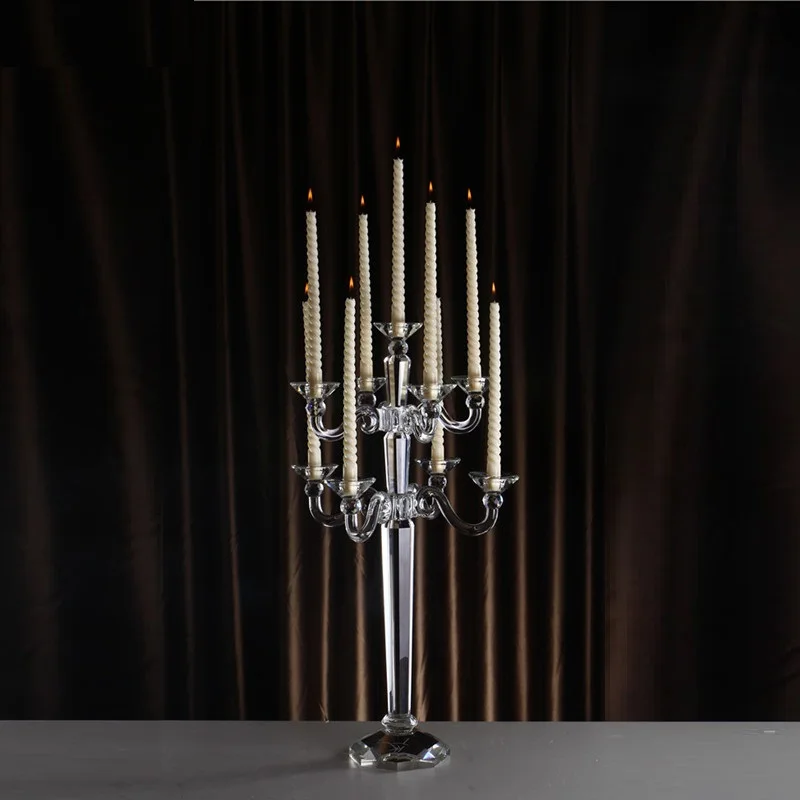 70cm Candlestick Holder Crystal 9 arms Wedding Table Centerpieces Decor Candle Holders Handmade and Factory Dirsct Sale
70cm Candlestick Holder Crystal 9 arms Wedding Table Centerpieces Decor Candle Holders Handmade and Factory Dirsct Sale