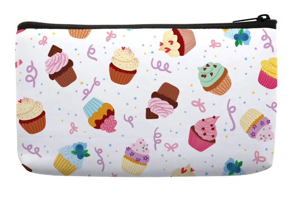 Little Cute Delicious Cupcakes With Sprinkles and Party Confetti Print Customized Small Cosmetic Bag Wristlet Makeup Bags
Little Cute Delicious Cupcakes With Sprinkles and Party Confetti Print Customized Small Cosmetic Bag Wristlet Makeup Bags