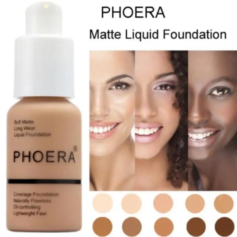 Brand Natural Face Foundation Cream Base Makeup Professional Matte Finish Make Up Liquid Concealer Waterproof Cosmetic
Brand Natural Face Foundation Cream Base Makeup Professional Matte Finish Make Up Liquid Concealer Waterproof Cosmetic