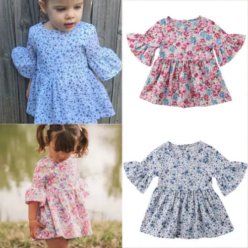 Toddler Baby Kids Girl Half Sleeve Princess Dresses Floral Tunic Party Dress Outfit Sundress
Toddler Baby Kids Girl Half Sleeve Princess Dresses Floral Tunic Party Dress Outfit Sundress
