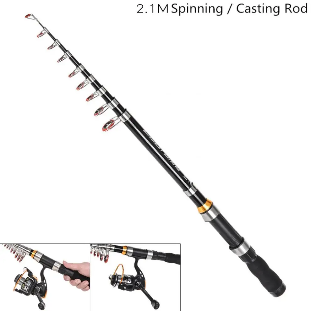 2.1m/2.3m Mini Ultra Short Telescopic Fishing Rods Glass Fiber 10 Section Portable Lightweight Lure Ice Fishing Pole
2.1m/2.3m Mini Ultra Short Telescopic Fishing Rods Glass Fiber 10 Section Portable Lightweight Lure Ice Fishing Pole