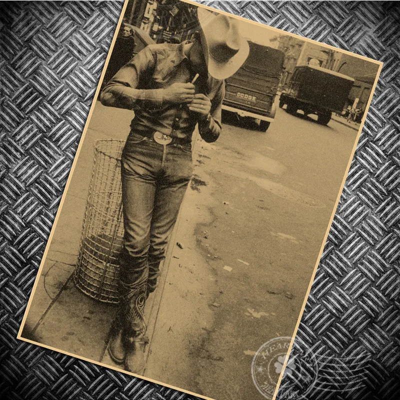 Vintage poster Cowboy HD photos Kraft Paper retro HD photo USA building wall old sticker prints posters living room painting
Vintage poster Cowboy HD photos Kraft Paper retro HD photo USA building wall old sticker prints posters living room painting