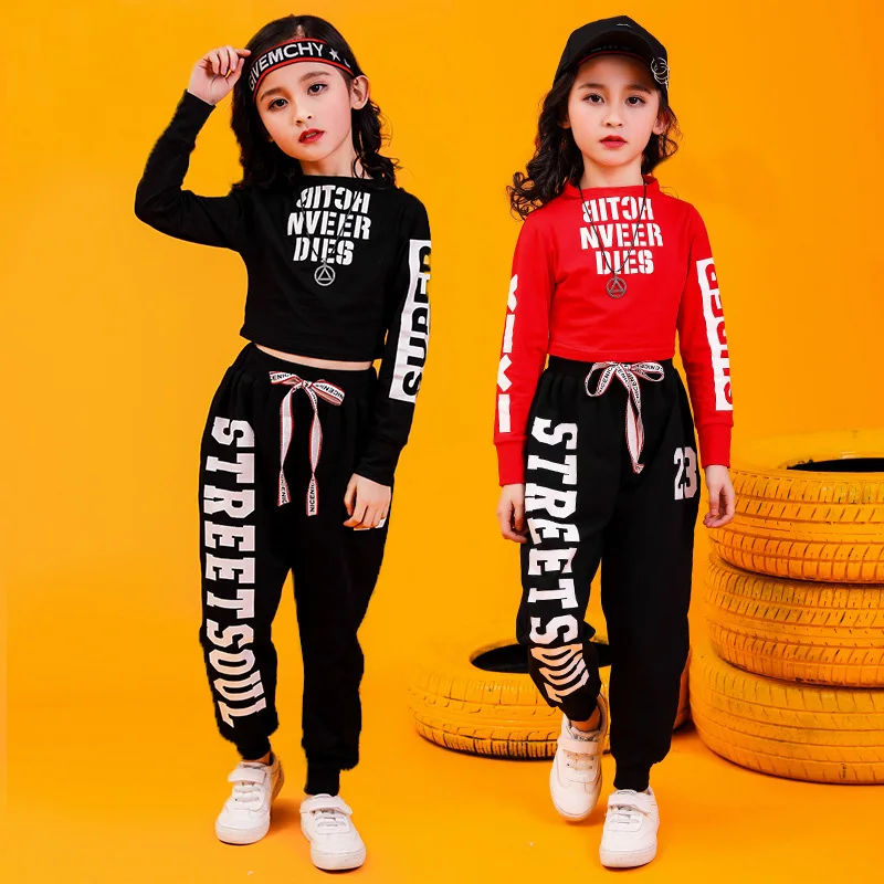 Kid Hip Hop Clothing Sweatshirt Top Crop Shirts Running Casual Pants for Girls Jazz Dance Costume Wear Ballroom Dancing Clothes
Kid Hip Hop Clothing Sweatshirt Top Crop Shirts Running Casual Pants for Girls Jazz Dance Costume Wear Ballroom Dancing Clothes