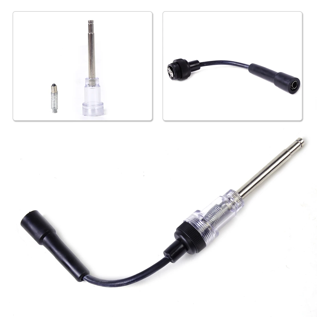 DWCX New Spark Plug Ignition In-Line System Coil Tester Diagnostic Tool Car Repair Detector Automotive Ignition System Tester
DWCX New Spark Plug Ignition In-Line System Coil Tester Diagnostic Tool Car Repair Detector Automotive Ignition System Tester