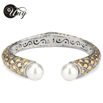 UNY Bracelet Vintage Snake Scale Bangle Fashion Designer Brand Bangles Imitation Pearl Valentine Christmas Free Ship Bracelets
UNY Bracelet Vintage Snake Scale Bangle Fashion Designer Brand Bangles Imitation Pearl Valentine Christmas Free Ship Bracelets