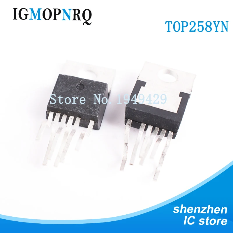 5PCS/lot TOP258YN TOP258 TO220-6 AC / DC converter Off-Line Switcher IC 148W New | Электронные компоненты и