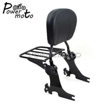 Black Motorcycle Sissy Bar Backrest Detachable Luggage Rack For Harley Sportster XL 883 1200 Iron SuperLow Custom 2004-Up
Black Motorcycle Sissy Bar Backrest Detachable Luggage Rack For Harley Sportster XL 883 1200 Iron SuperLow Custom 2004-Up