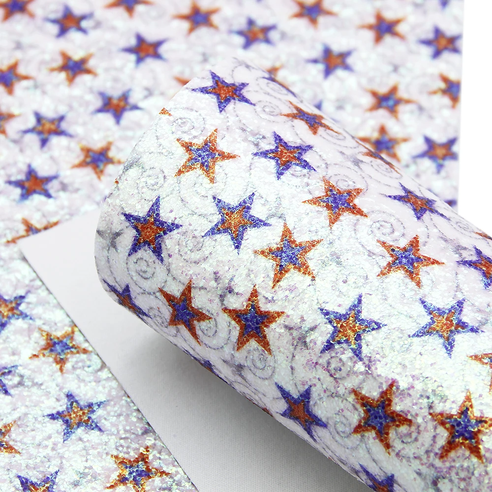 20*34cm chunky glitter Star Faux Synthetic Leather Sheet Fabric For Handmade Bag,Diy Craft Hairbows Garment Decor,1Yc5967
20*34cm chunky glitter Star Faux Synthetic Leather Sheet Fabric For Handmade Bag,Diy Craft Hairbows Garment Decor,1Yc5967