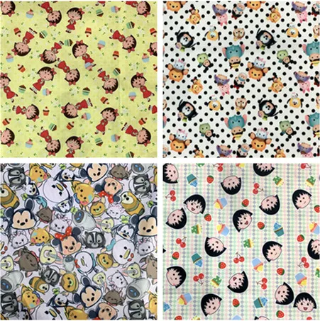 145*90cm TSUMTSUM Chi-bi Maruko Textile Polyester Fabric Patchwork diy handmade patchwork cotton fabric home textile
145*90cm TSUMTSUM Chi-bi Maruko Textile Polyester Fabric Patchwork diy handmade patchwork cotton fabric home textile