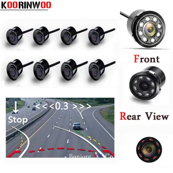 Koorinwoo Parktronic Dynamic Trajectory Car Rearivew Camera Car parking sensors 8 Probes Alarm Front fort Camera Reverse Alarm
Koorinwoo Parktronic Dynamic Trajectory Car Rearivew Camera Car parking sensors 8 Probes Alarm Front fort Camera Reverse Alarm