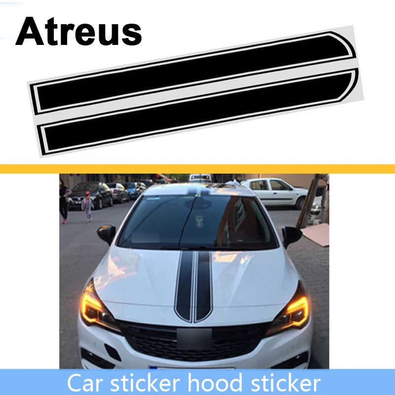 Atreus For BMW e46 e39 e36 Audi a4 b6 a3 a6 c5 Renault duster Lada granta Car Styling Engine Hood Fender Stripe Decal Sticker
Atreus For BMW e46 e39 e36 Audi a4 b6 a3 a6 c5 Renault duster Lada granta Car Styling Engine Hood Fender Stripe Decal Sticker