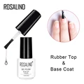 ROSALIND Top Base Coat Gel Polish UV Shiny Sealer Soak off Reinforce 7ml Long Lasting Nail Art Manicure Gel Lak Varnish Primer
