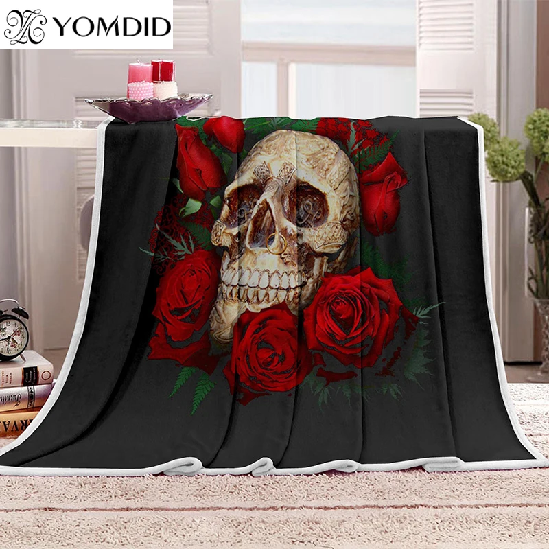 Nap blanket Super Soft Cozy Velvet Plush Throw Blanket Floral Skull Art Sherpa Printed Blanket for Couch Throw Travel Rest Use
Nap blanket Super Soft Cozy Velvet Plush Throw Blanket Floral Skull Art Sherpa Printed Blanket for Couch Throw Travel Rest Use