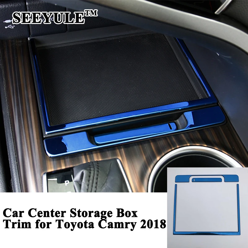 1set SEEYULE Sporty Styling Car Center Console Storage Box Decoration Trim Cover Sticker Car Accessories for Toyota Camry 2018
1set SEEYULE Sporty Styling Car Center Console Storage Box Decoration Trim Cover Sticker Car Accessories for Toyota Camry 2018
