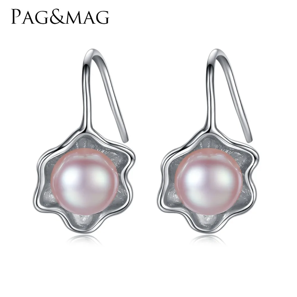 PAG&MAG Brand Vintage Earrings 925 Sterling Silver Vintage Drop Pearl Earrings for Party Jewelry Wholesale Gift Box Free
PAG&MAG Brand Vintage Earrings 925 Sterling Silver Vintage Drop Pearl Earrings for Party Jewelry Wholesale Gift Box Free