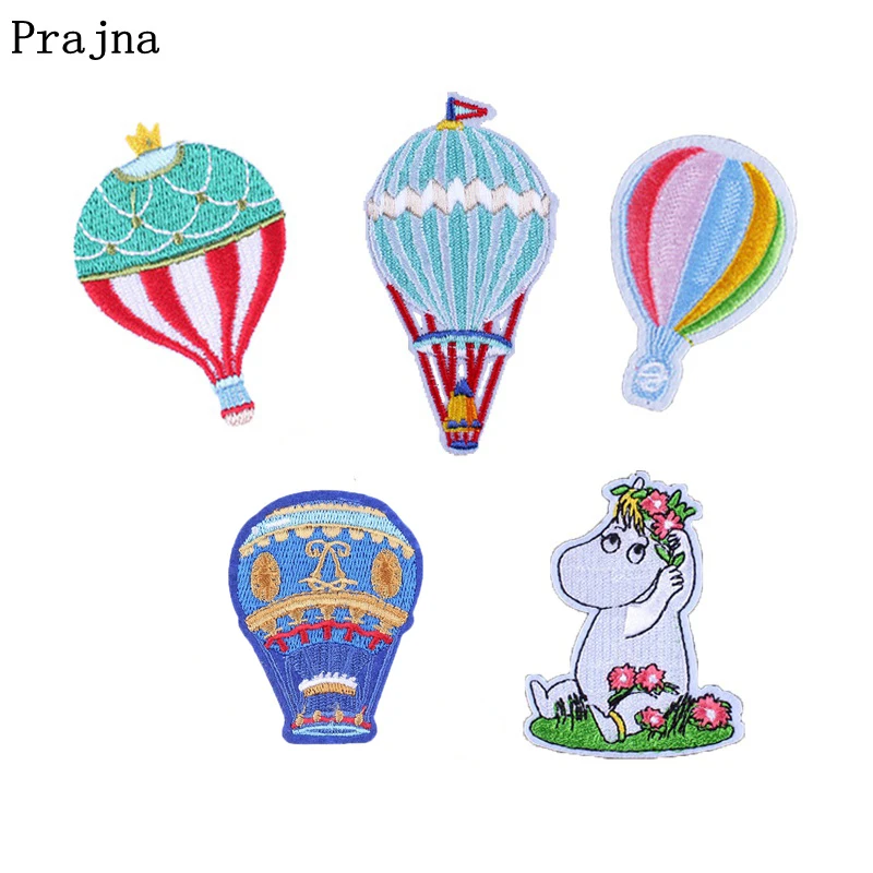 Prajna Embroidery Patch Air Balloon Hippopotamus Patches Horse Embroidered Badge Cartoon Iron On Stickers For Clothes Jeans DIY
Prajna Embroidery Patch Air Balloon Hippopotamus Patches Horse Embroidered Badge Cartoon Iron On Stickers For Clothes Jeans DIY