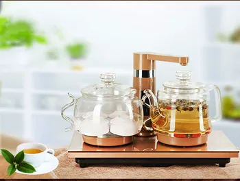 

Electric kettle Fully automatic upper water bottle glass tea set Overheat Protection