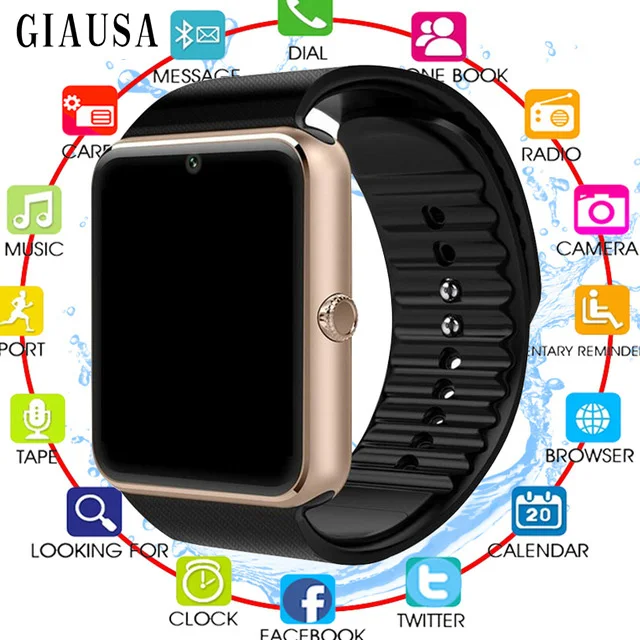 Smart Watch Clock Sync Notifier Support Sim TF Card Bluetooth Connectivity Android Phone Smartwatch Alloy Smartwatch Men Women
Smart Watch Clock Sync Notifier Support Sim TF Card Bluetooth Connectivity Android Phone Smartwatch Alloy Smartwatch Men Women