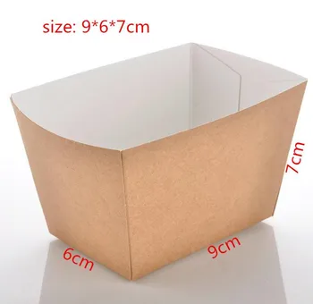 100pcs/lot-9*6*7cm Disposable Kraft Paper French Fries Box Fried Chicken Popcorn Dessert Storage Box DIY Party Food Package
100pcs/lot-9*6*7cm Disposable Kraft Paper French Fries Box Fried Chicken Popcorn Dessert Storage Box DIY Party Food Package