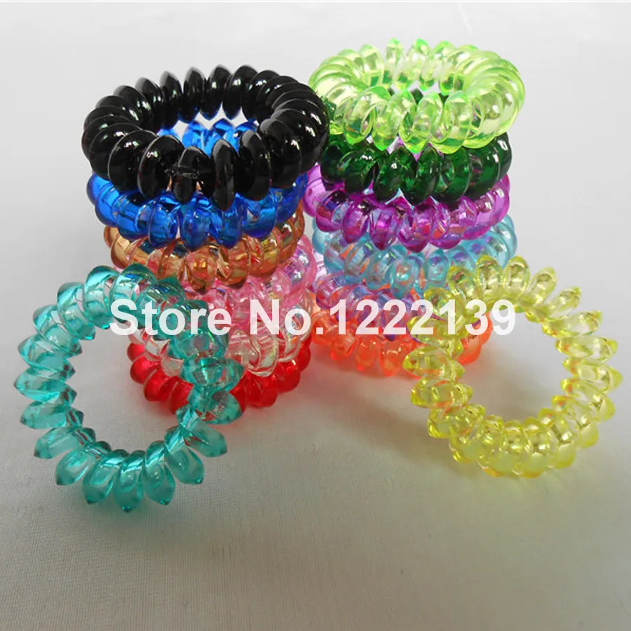 200pcs/lot New 3.5CM Sharp Brim Telephone Wire Line Cord Transparent Clear Hair Ring Gum Elastic Hair Band Girls Hair Scrunchy
200pcs/lot New 3.5CM Sharp Brim Telephone Wire Line Cord Transparent Clear Hair Ring Gum Elastic Hair Band Girls Hair Scrunchy
