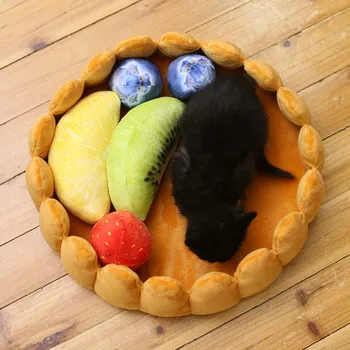 Fashion Pet Dog Fruit Tart Bed Pad Keep Warm Kennel Cat Sleep Mat Nest House Hogard JY09
Fashion Pet Dog Fruit Tart Bed Pad Keep Warm Kennel Cat Sleep Mat Nest House Hogard JY09