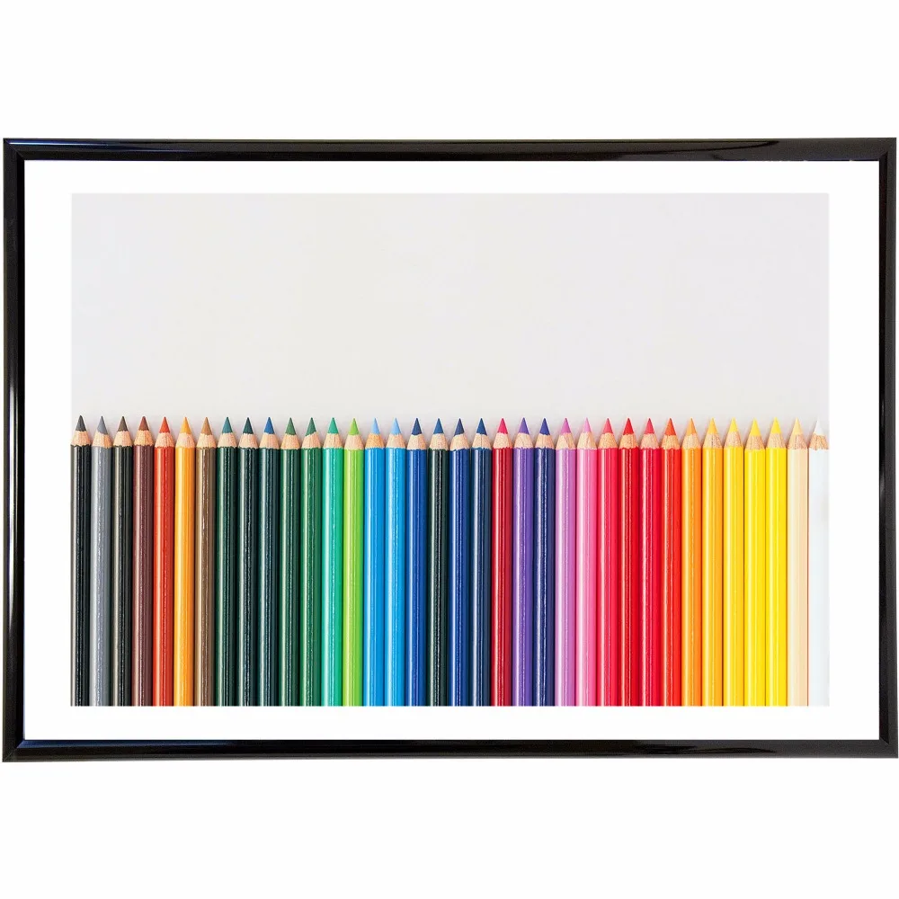 Цветные ручки винтажные Ретро постеры и принты украшение для дома холст живопись