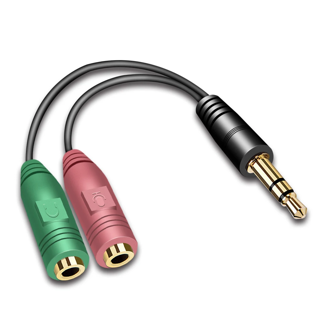 Audio Splitter Cable Headphone Splitter For Computer Two-in-one Audio Line Aux Microphone Headphones Earphone Accessories
Audio Splitter Cable Headphone Splitter For Computer Two-in-one Audio Line Aux Microphone Headphones Earphone Accessories