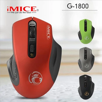 iMICE Wireless Gaming Mouse 4 Button Optical Professional Mouse Game Machine Computer Mouse for PC Notebook PC
iMICE Wireless Gaming Mouse 4 Button Optical Professional Mouse Game Machine Computer Mouse for PC Notebook PC