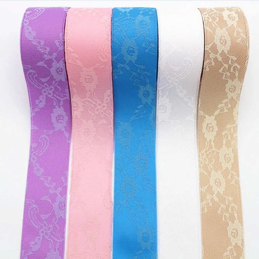 1-1/2 38mm double bud lace ribbon 10 yards DIY handmade material headdress bow garment hat skirt hem polyester
1-1/2 38mm double bud lace ribbon 10 yards DIY handmade material headdress bow garment hat skirt hem polyester