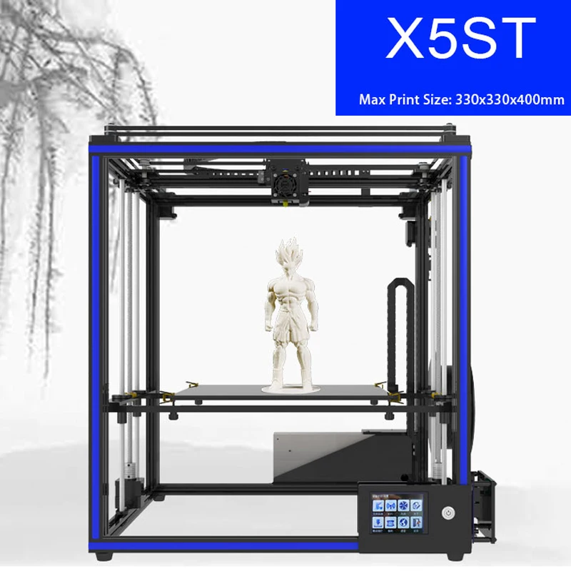 

Tronxy X5ST 2018 NEW 3d printer with LCD Touch screen updated version mainboard large print size 330*330*400mm