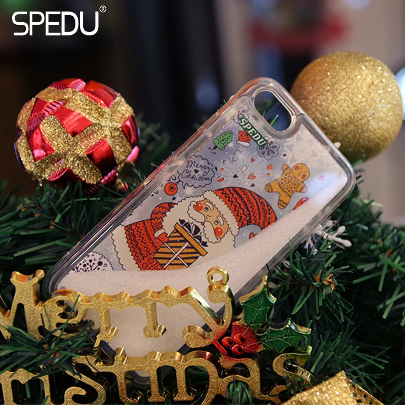 SPEDU Christmas Dynamic Liquid Quicksand Hard Back Cover Silicone case For iphone X 8 7 6 5s se Xiaomi Redmi 4X Mi A1 Phone Case
SPEDU Christmas Dynamic Liquid Quicksand Hard Back Cover Silicone case For iphone X 8 7 6 5s se Xiaomi Redmi 4X Mi A1 Phone Case