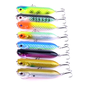 HOT 64pcs Popper fishing lures 9.5CM 18G fishing crankbait hard plastic lures Fishing lures top water sinking
HOT 64pcs Popper fishing lures 9.5CM 18G fishing crankbait hard plastic lures Fishing lures top water sinking