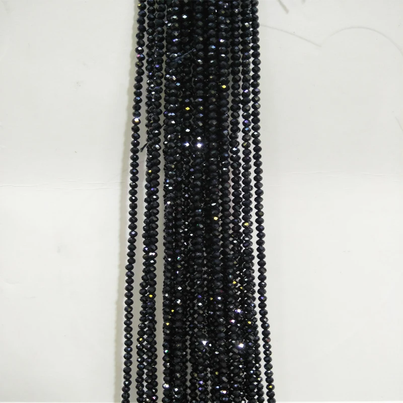 2mm 3mm 4mm Natural Faceted Black Spinels Stone Beads DIY Jewelry Making Bead Round Loose Section Stone Beads Strand 15''
2mm 3mm 4mm Natural Faceted Black Spinels Stone Beads DIY Jewelry Making Bead Round Loose Section Stone Beads Strand 15''