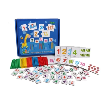 Children Counting Stick and Match puzzle Math Addition Subtraction Game Helps to Teach Early Math Facts with Box free shipping
Children Counting Stick and Match puzzle Math Addition Subtraction Game Helps to Teach Early Math Facts with Box free shipping