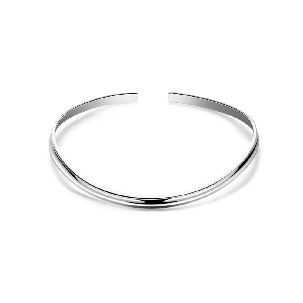 2019 new 925 sterling silver jewelry simple solid Torques for women men's fashion trendy jewelry choker necklace
2019 new 925 sterling silver jewelry simple solid Torques for women men's fashion trendy jewelry choker necklace
