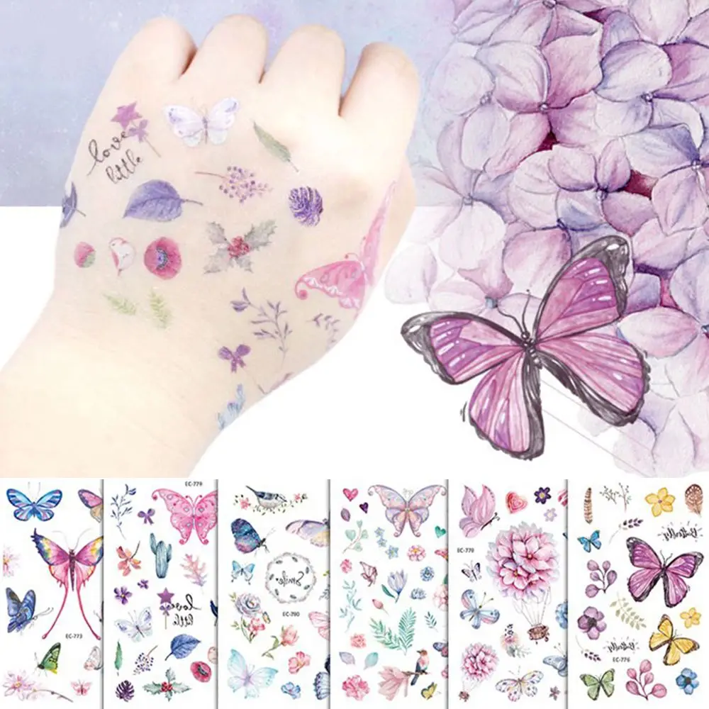Watercolor Butterfly Tattoo Cartoon Fake Tattoo For Kids Women Sticker Waterproof Temporary Tattoo Body Art Hot Design
Watercolor Butterfly Tattoo Cartoon Fake Tattoo For Kids Women Sticker Waterproof Temporary Tattoo Body Art Hot Design