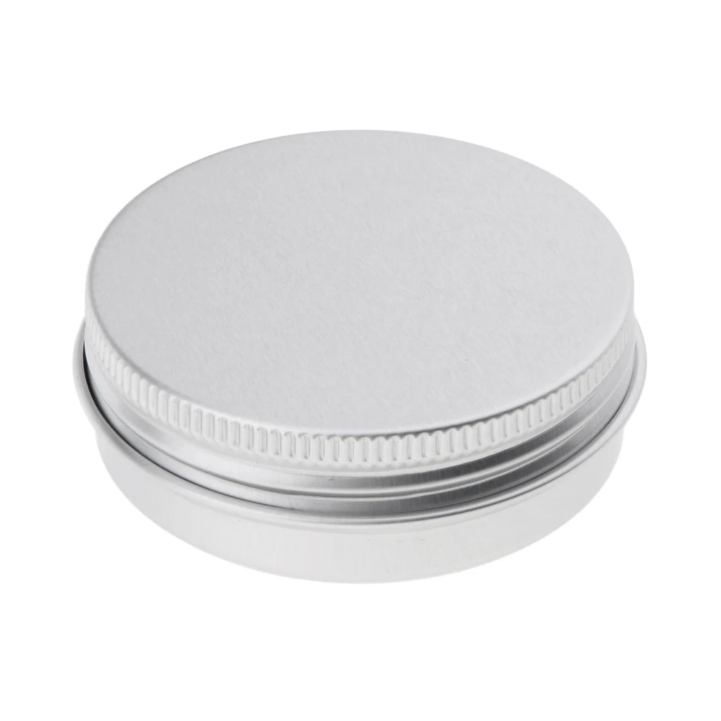 20pieces 25/150ml Aluminum Lip Balm Tin Pots Cosmetic Cream Jar Bottle Container