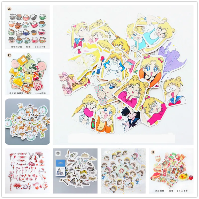 45Pcs/box Cartoon Notebook Kawaii Sailor Moon Pattern Paper Sketch Sticker Book Memo Notebook Office School Supplies Gift
45Pcs/box Cartoon Notebook Kawaii Sailor Moon Pattern Paper Sketch Sticker Book Memo Notebook Office School Supplies Gift