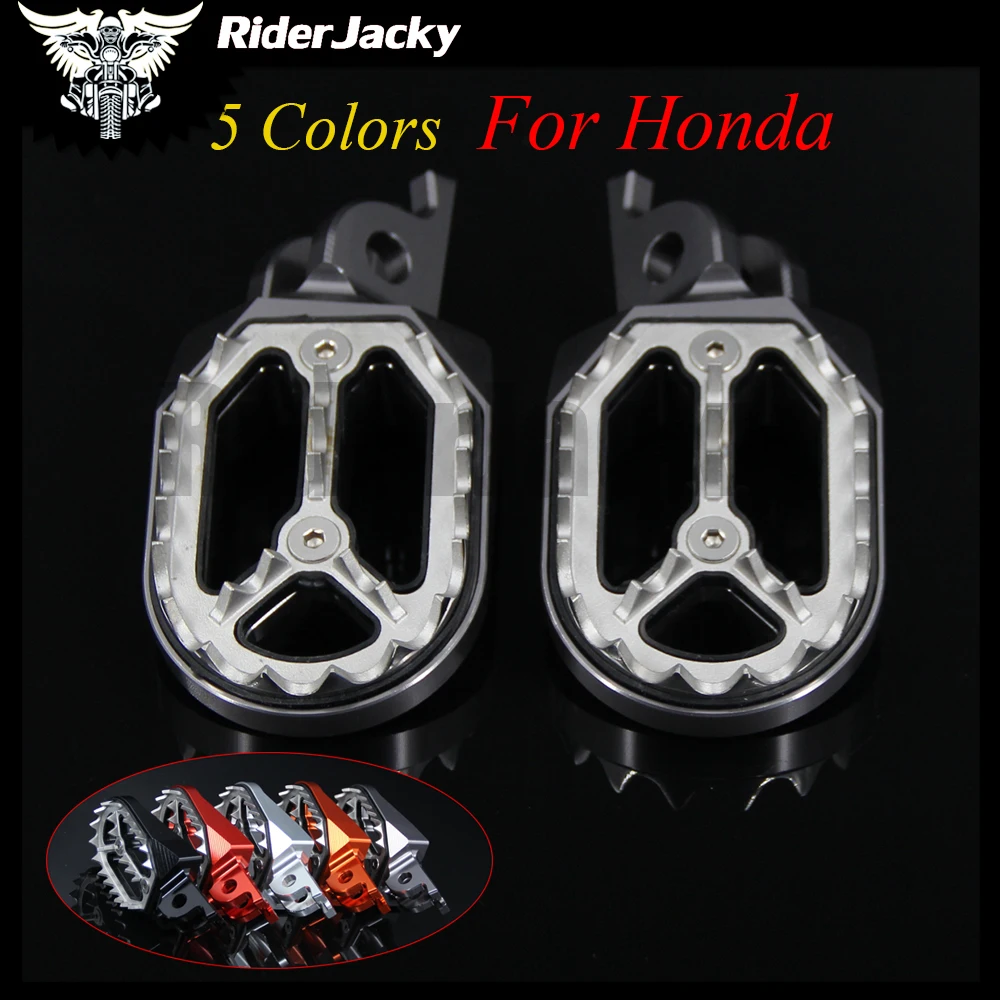 RiderJacky Motorcycle CNC Aluminum Footrests Footpegs Foot Pegs Foot Rests For Honda CRF 250L CRF250L/M 2012-2017 2014 2015 2016
RiderJacky Motorcycle CNC Aluminum Footrests Footpegs Foot Pegs Foot Rests For Honda CRF 250L CRF250L/M 2012-2017 2014 2015 2016