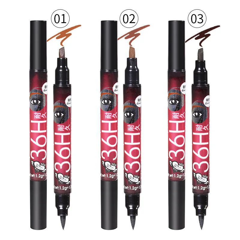 2 in 1 Waterproof Eyebrow Eyeliner Liquid Eyebrow Pen Pencil Makeup Cosmetic Tools @ME88
2 in 1 Waterproof Eyebrow Eyeliner Liquid Eyebrow Pen Pencil Makeup Cosmetic Tools @ME88