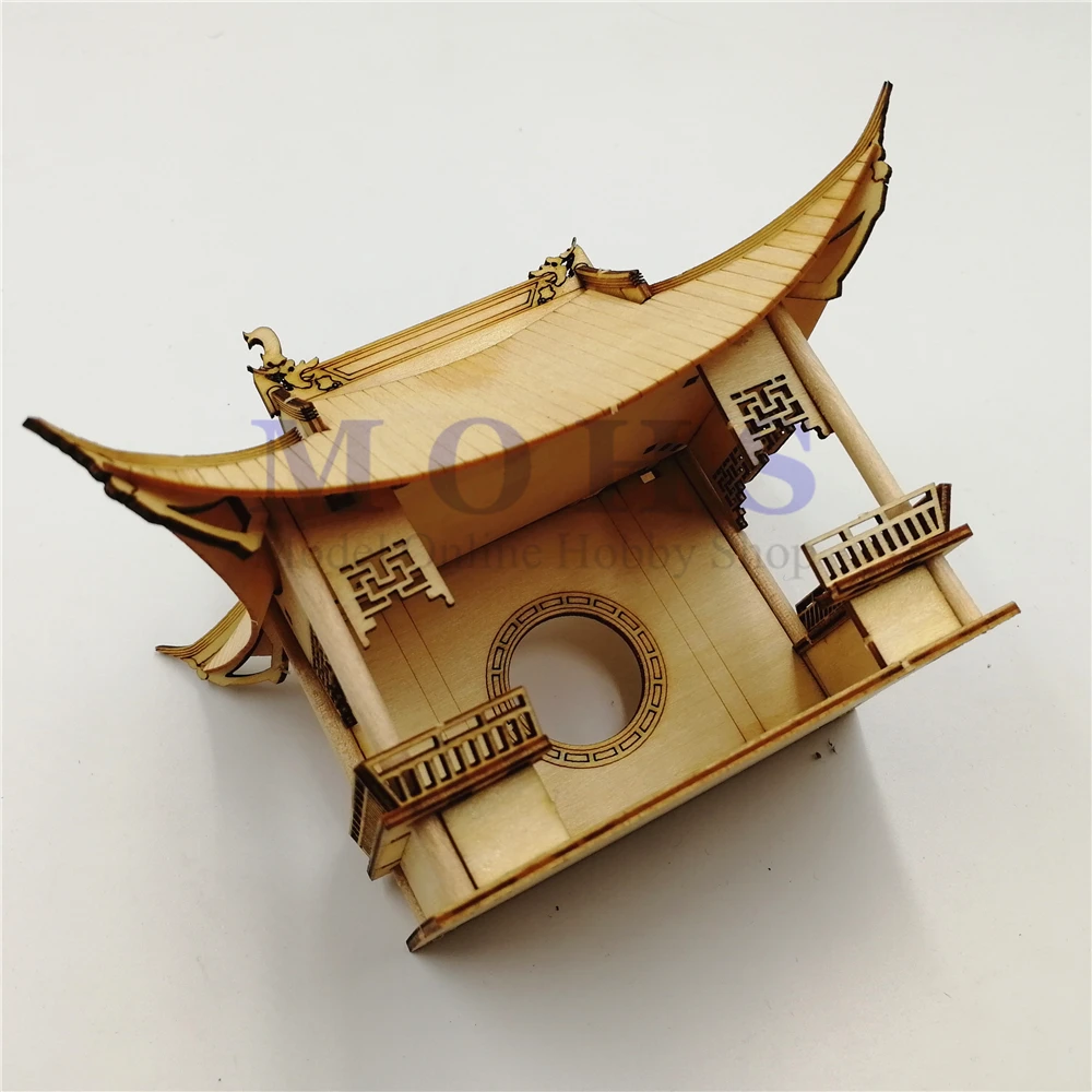 Chinese traditional scale wooden building model Rectangular Pavilion Laser Carving Architectura Model DIY Building Model Kits
Chinese traditional scale wooden building model Rectangular Pavilion Laser Carving Architectura Model DIY Building Model Kits