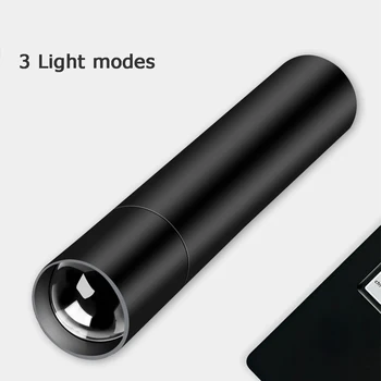 3 files Super Bright Led flashlight Small USB linterna led torch Zoomable Bicycle Light Pocket Rechargeable Pen Light COB lampe
3 files Super Bright Led flashlight Small USB linterna led torch Zoomable Bicycle Light Pocket Rechargeable Pen Light COB lampe