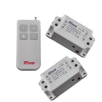 TOWE AP-WSK1/D-2 wireless 220V 10A two ways power segment switch 220V through the wall autocephaly remote control switch
TOWE AP-WSK1/D-2 wireless 220V 10A two ways power segment switch 220V through the wall autocephaly remote control switch
