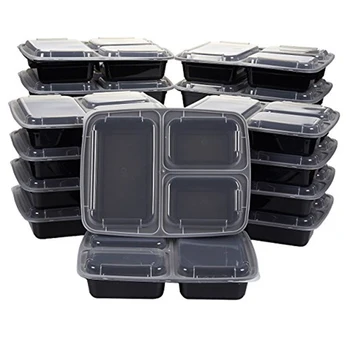 10Pcs Reusable Meal Prep Bento Box Container 3 Compartment with Lids with Lids Food Storage Container Lunch Box For Microwave
10Pcs Reusable Meal Prep Bento Box Container 3 Compartment with Lids with Lids Food Storage Container Lunch Box For Microwave
